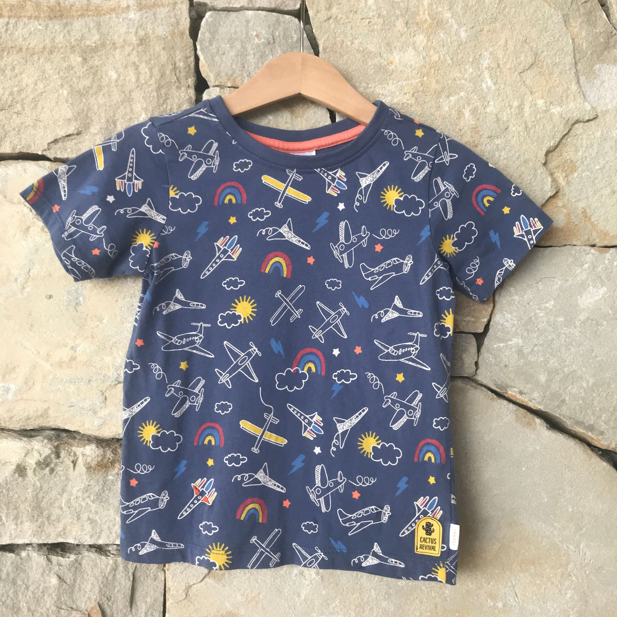 Space man t shirt - size 2