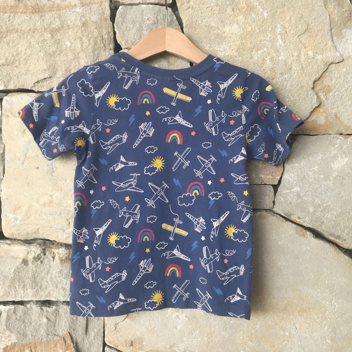 Space man t shirt - size 2