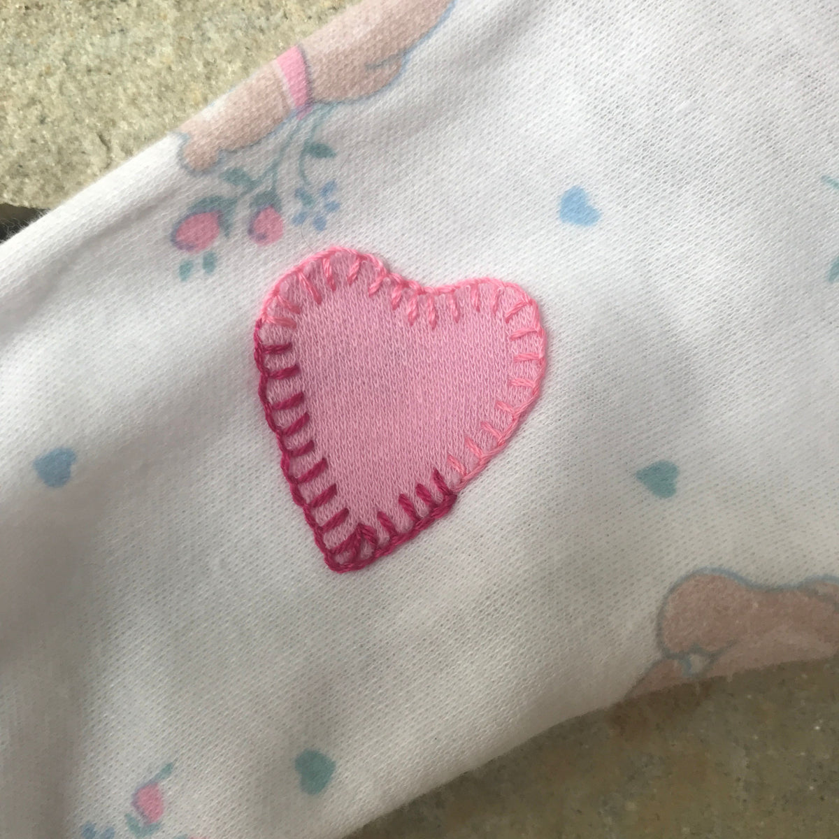 Wearing your heart on your sleeve nightie - size 1