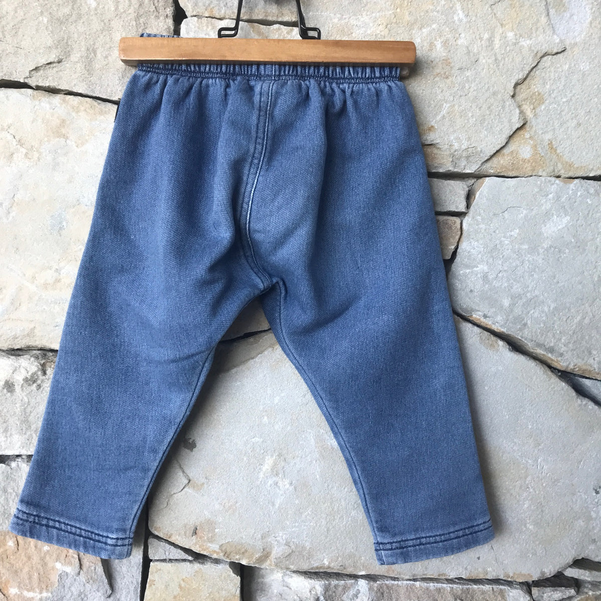 Dinosaurus handstitched denim joggers - size 1