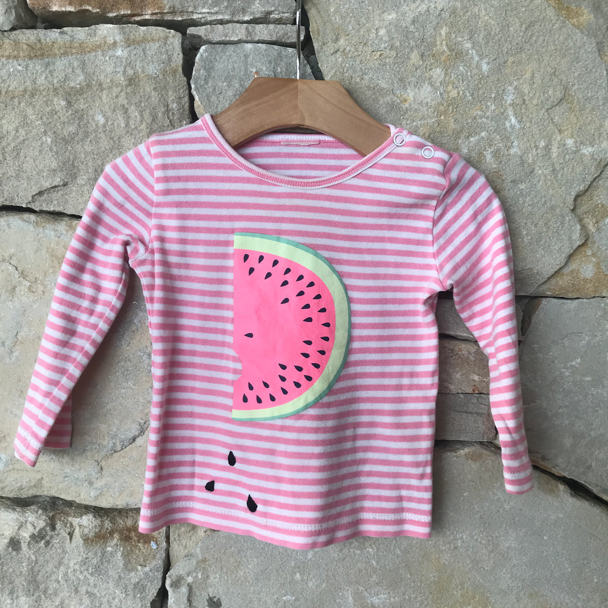 &quot;I love, you love watermelon&quot; top - size 1