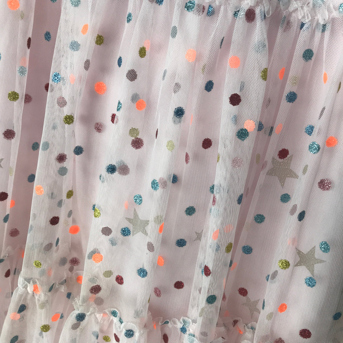 Glitter like the stars spotty dress - size 9