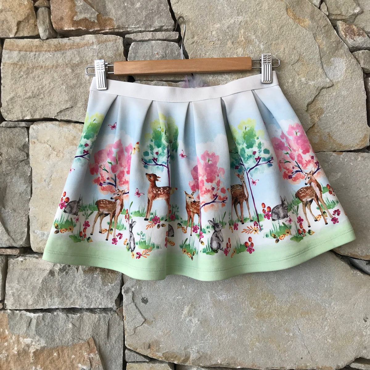 Whimsical woodland skirt - size 5