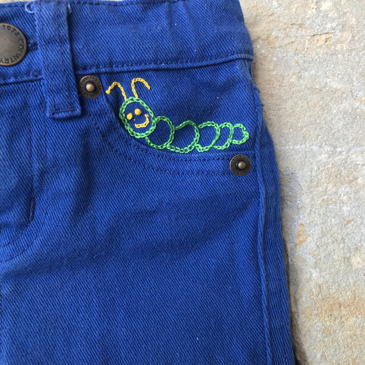 The Very Cute Caterpillar shorts: Size 3-6 months