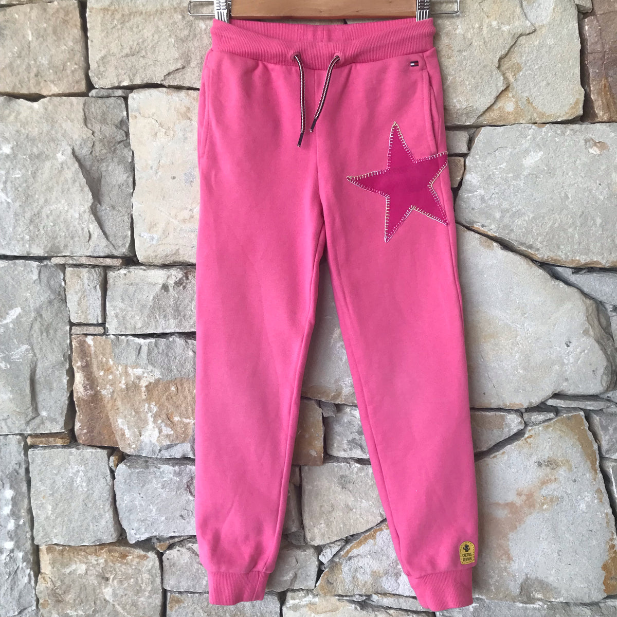 Pink stellar tracksuit pants: Size 8-9