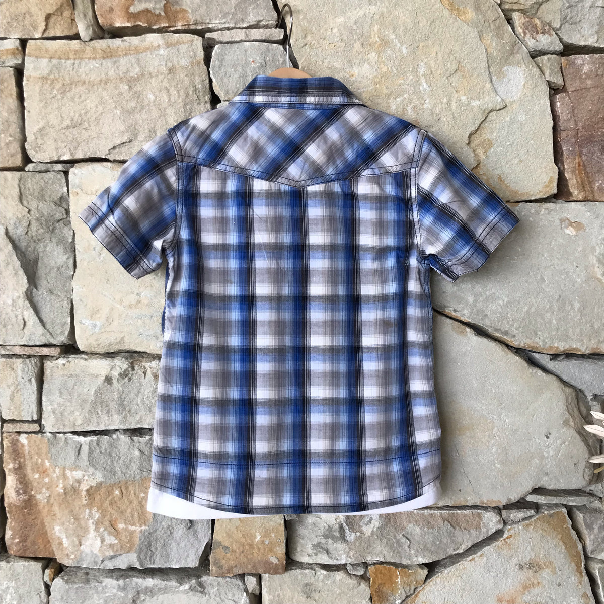 Wild west check shirt: Size 4