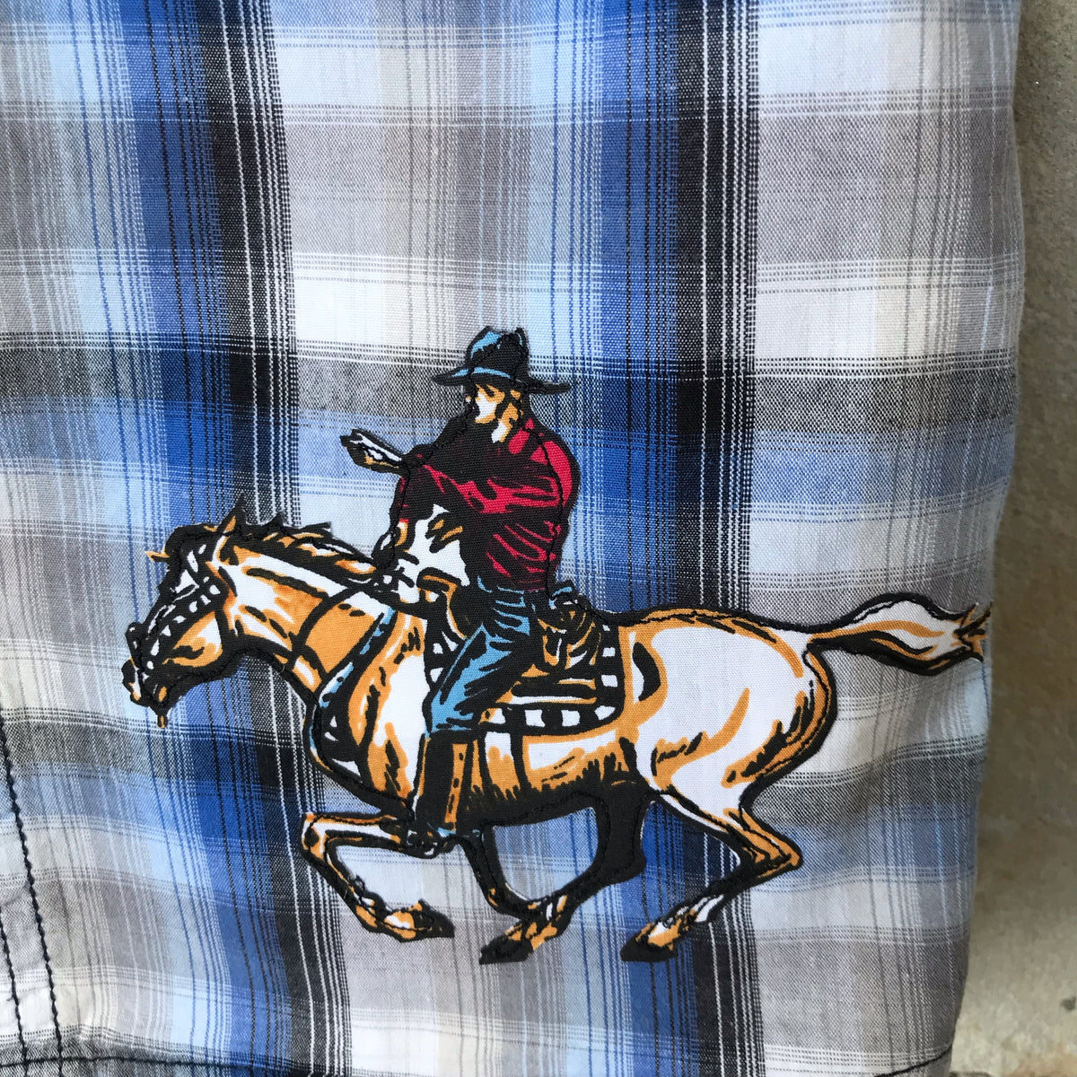 Wild west check shirt: Size 4