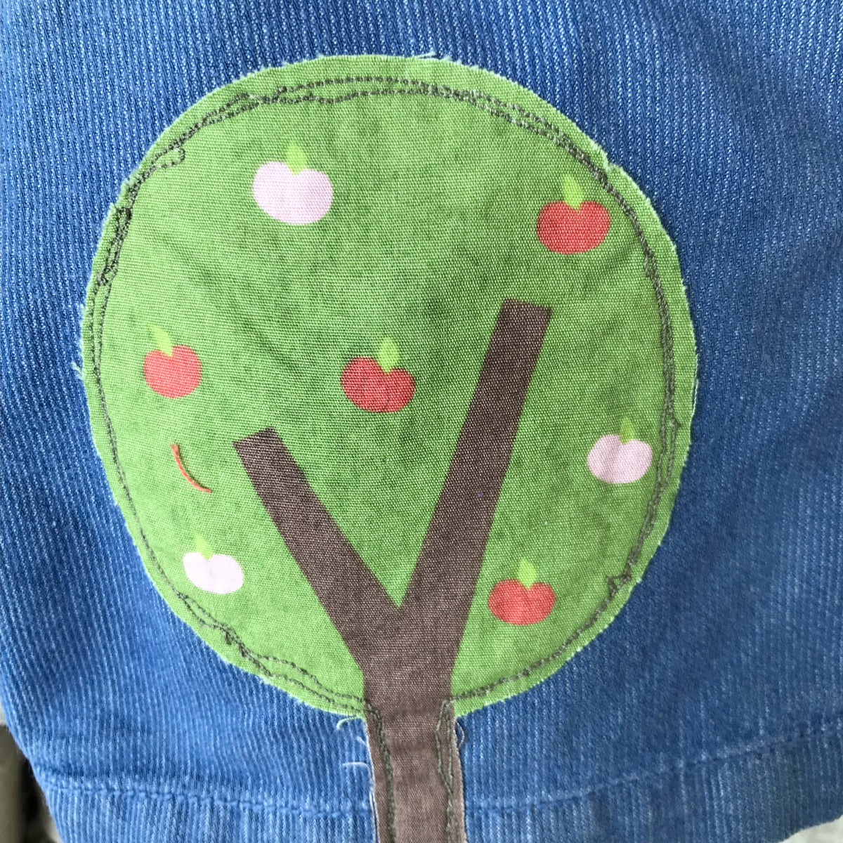 Whimsical woodland overalls