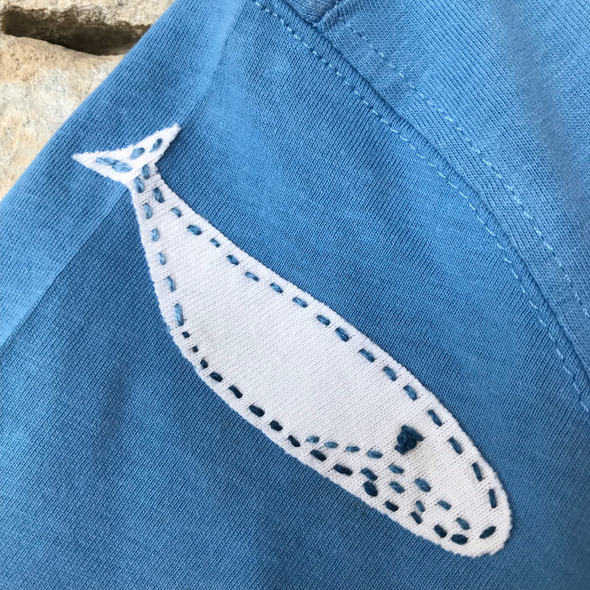 Whale of a time t-shirt: size 7